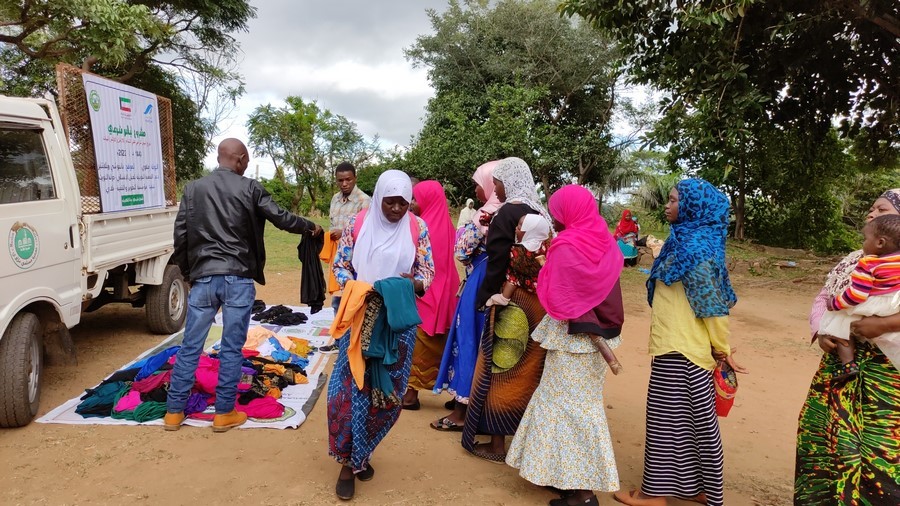 Clothes Distribution to the Needy in Malawi.
